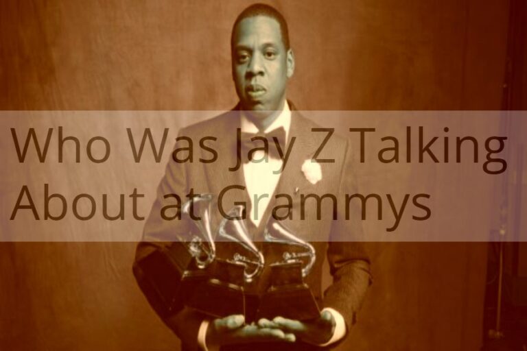 Who Was Jay Z Talking About at Grammys